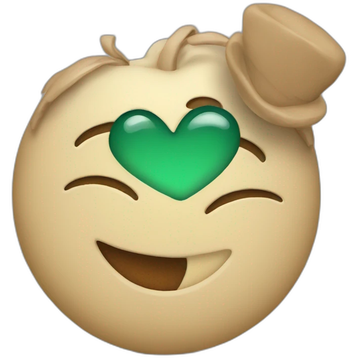 Coeur brisé avec pansement emoji