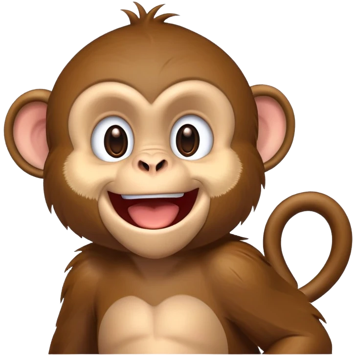 happy monkey emoji