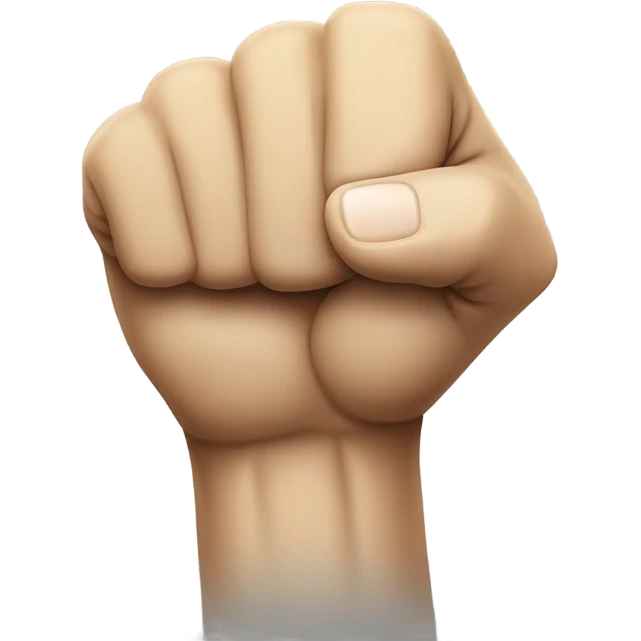 Knuckle sandwich  emoji