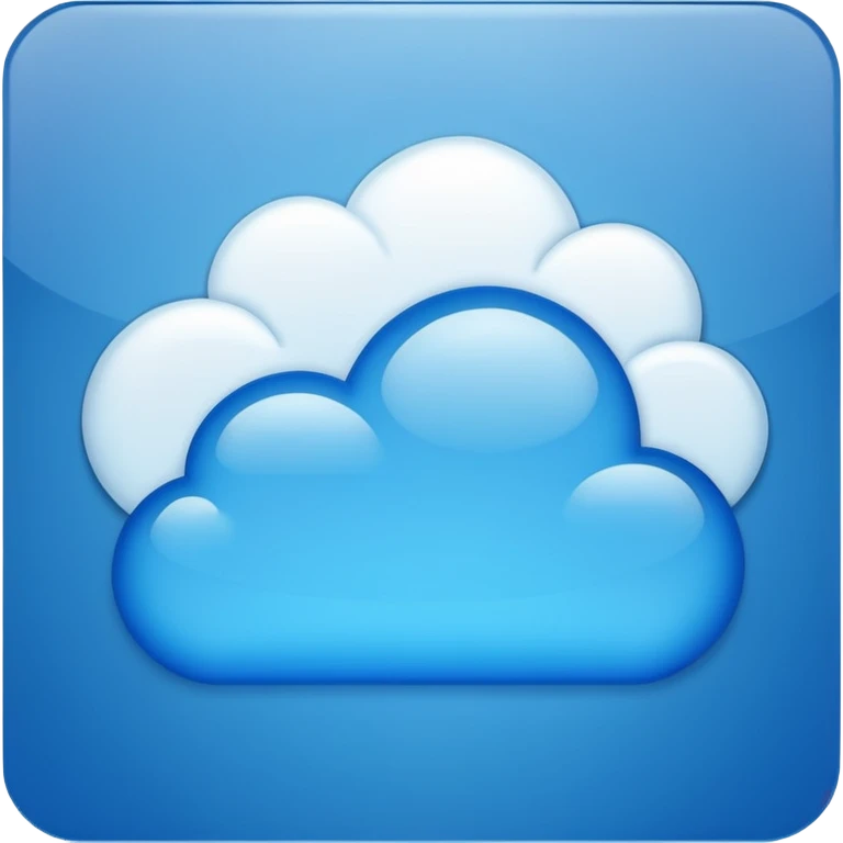 Cloud Storage Icon emoji