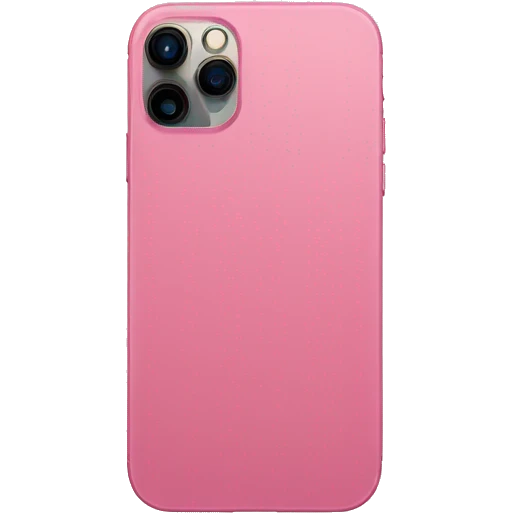 pink iphone 15 pro emoji