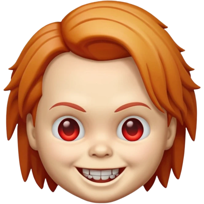 Un emojin de chuky emoji
