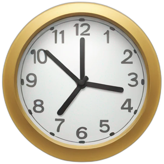 clock emoji
