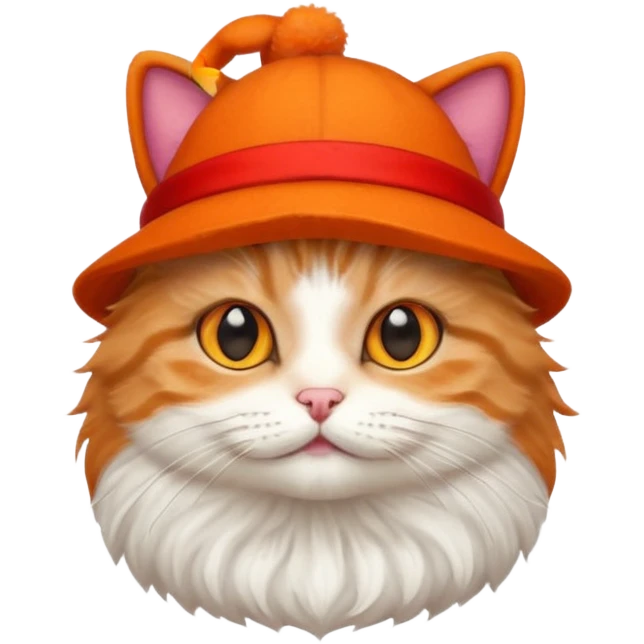 cat with a hat emoji