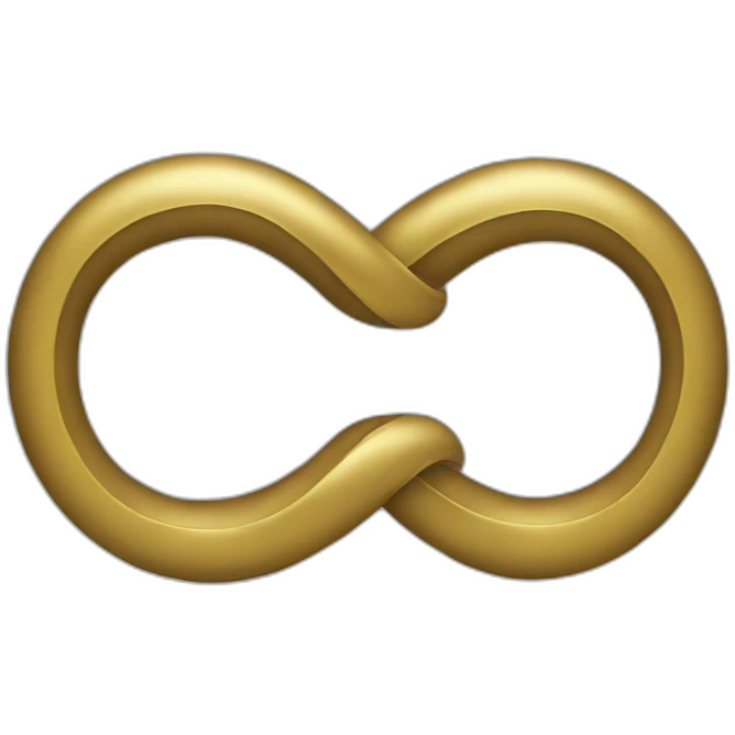 infinity symbol emoji