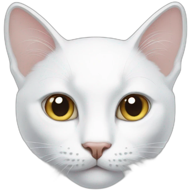 White cat emoji