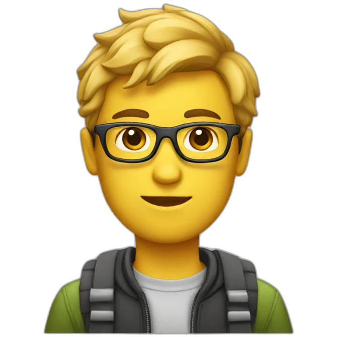 nerdy designer emoji