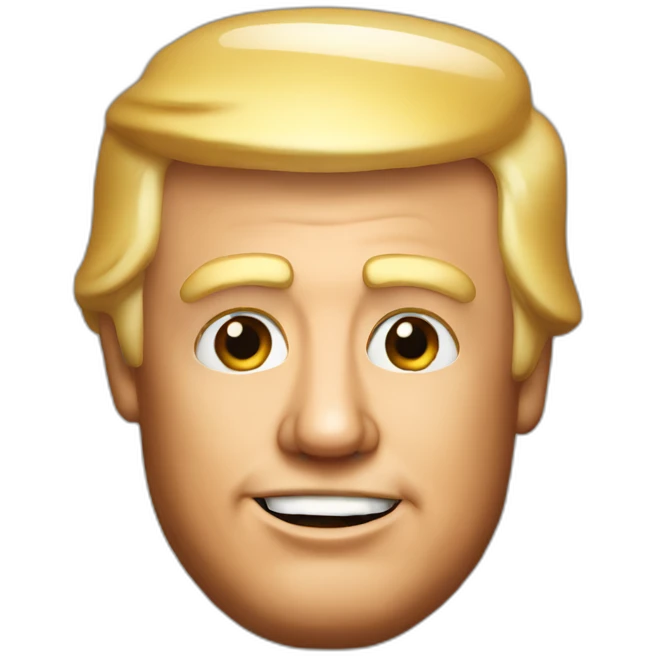 Trump beer emoji