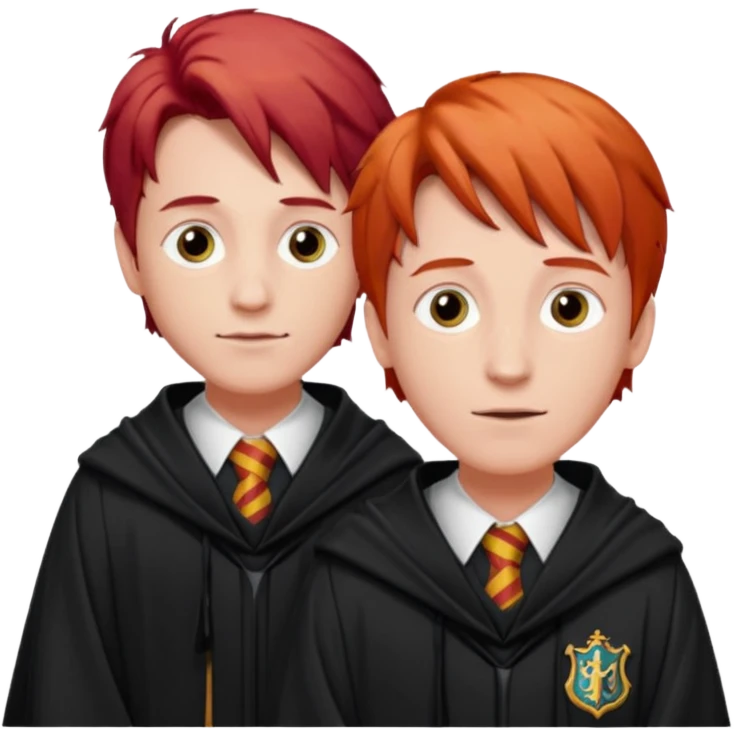 fred and george in harry potter style emoji