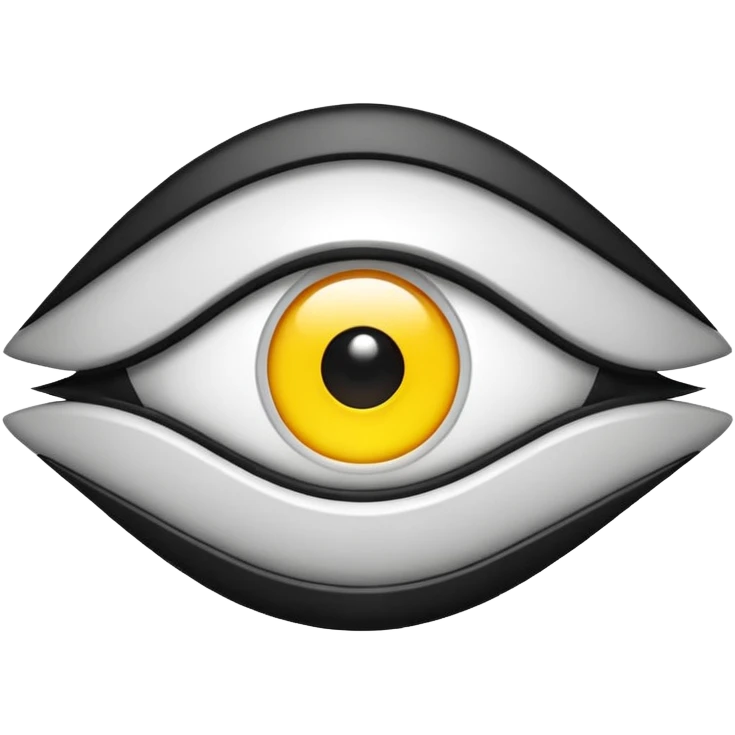 Minimalist emoji-style sticker of a wide open eye with a camera flash bursting into it. High contrast black and white with sharp lines. No gradients.
 emoji