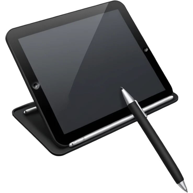 Pen tablet emoji