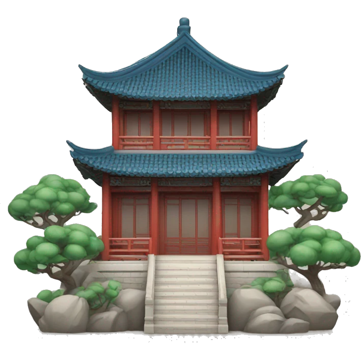 traditional Chinese architecture emoji