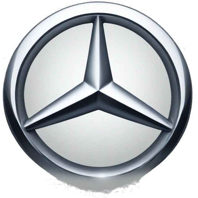 Mercedes benz logo emoji