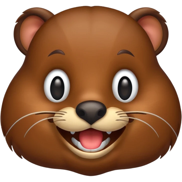 beaver emojis funny emoji