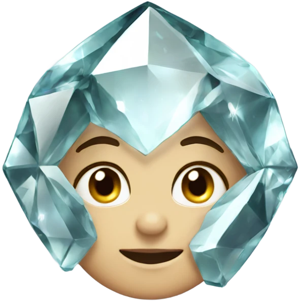 sparkle icon but diamon glass emoji