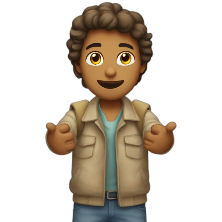 Anjo lutando emoji