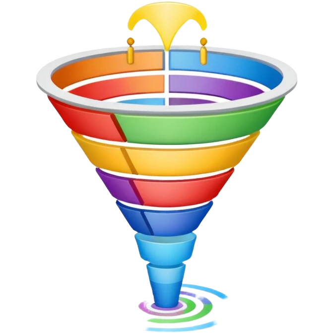 sales funnel 5 emoji
