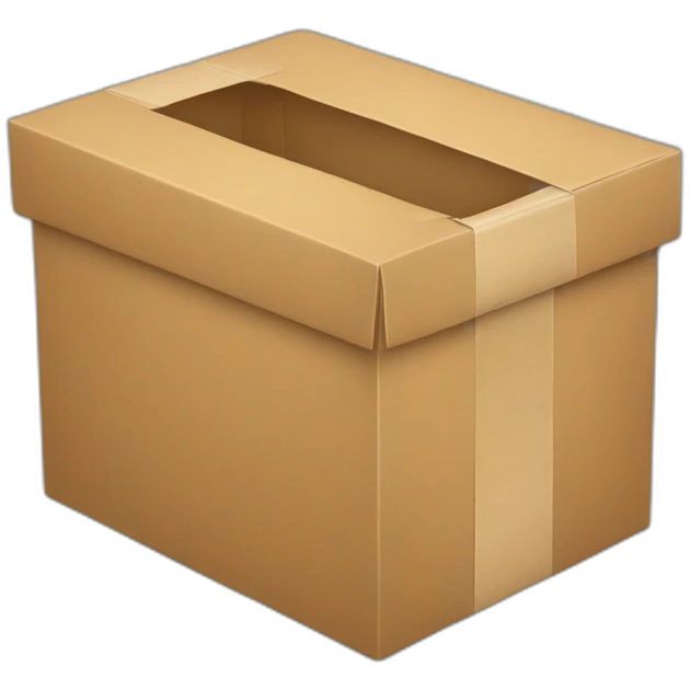 shoebox emoji