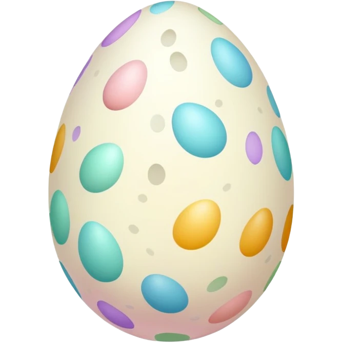 colorful egg emoji