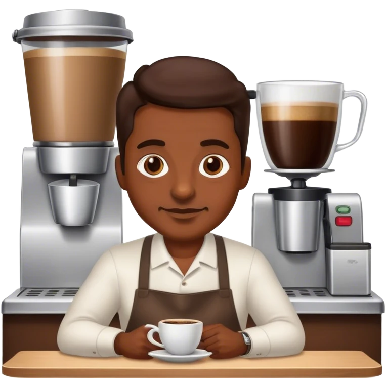 Cofeshop 45 years of age owner emoji