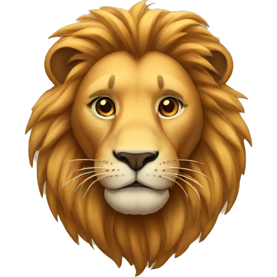 Lion emoji