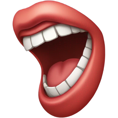 Mouth wide open emoji