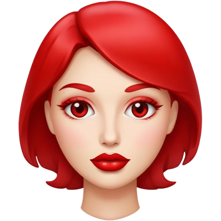 seductive woman lips emoji