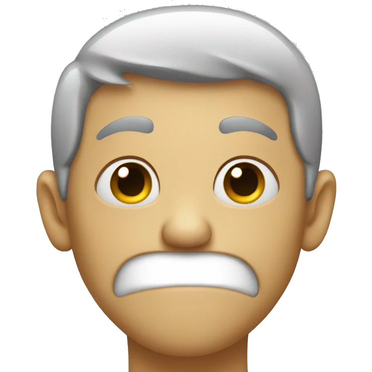 Person making stink face emoji