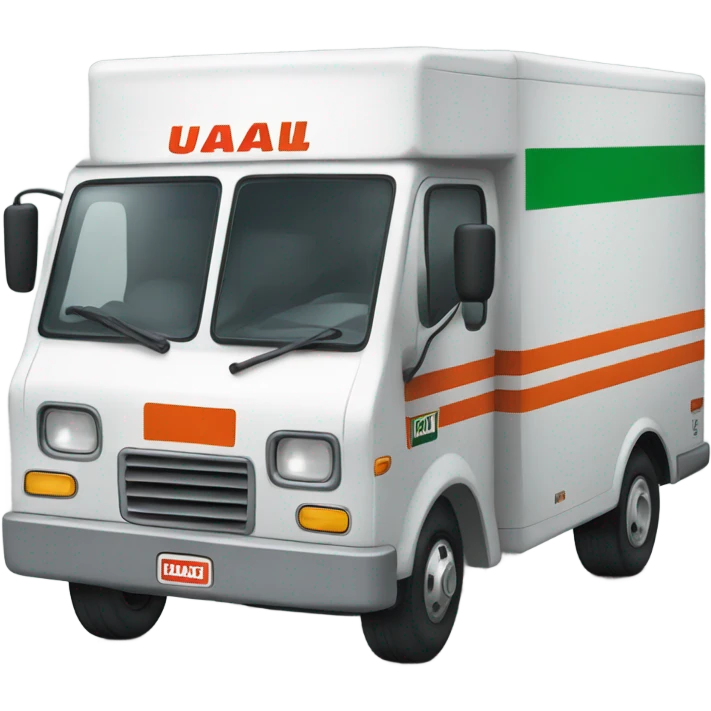 U-Haul truck  emoji
