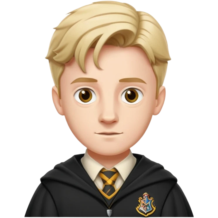 colin creevey in harry potter, wear hogwarts uniform emoji