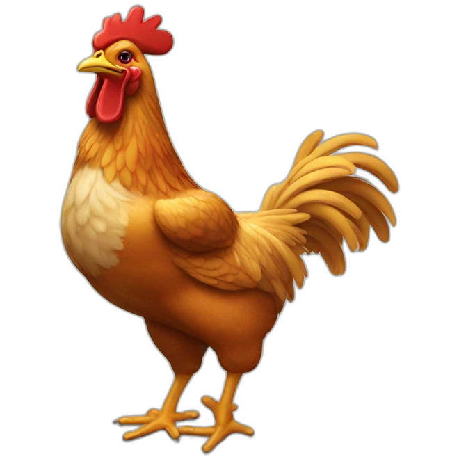 Dancing chiken emoji