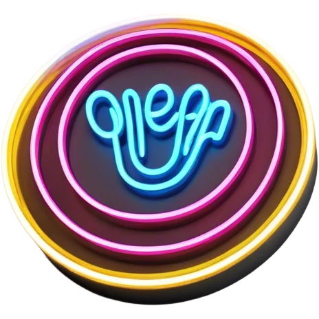 neon sign "open" emoji