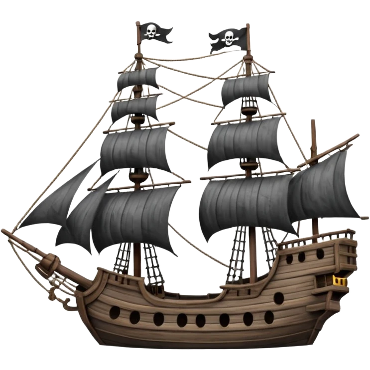 Pirate Ship emoji