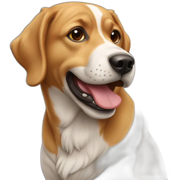 chat qui mange un chien emoji