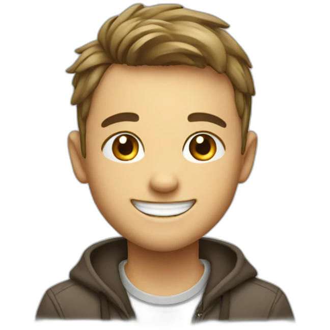 Smile boy emoji