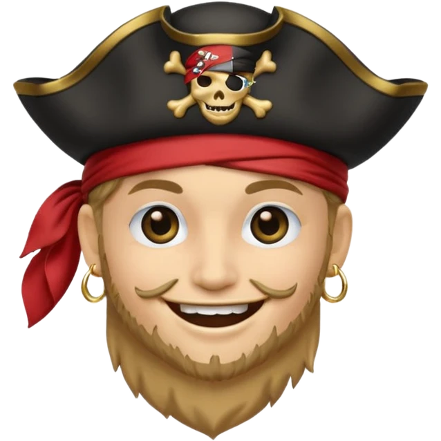 Seton hall emoji with the pirate  emoji