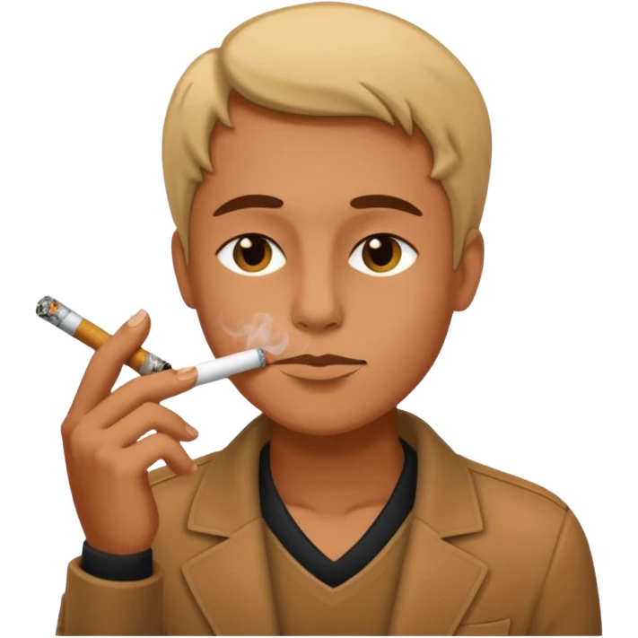 Little meesker smoking emoji