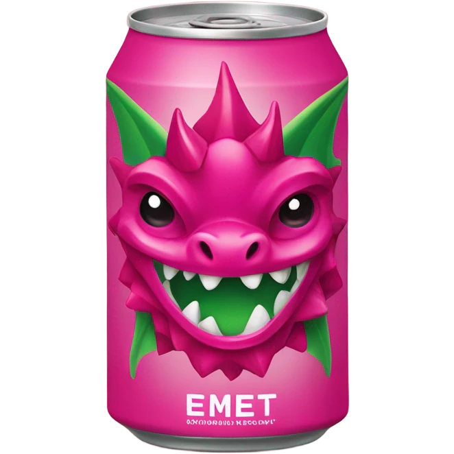 Dragonfruit Dragon Energy Drink emoji