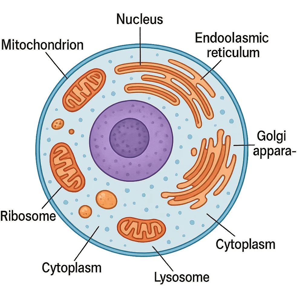 cell and cell organs emoji