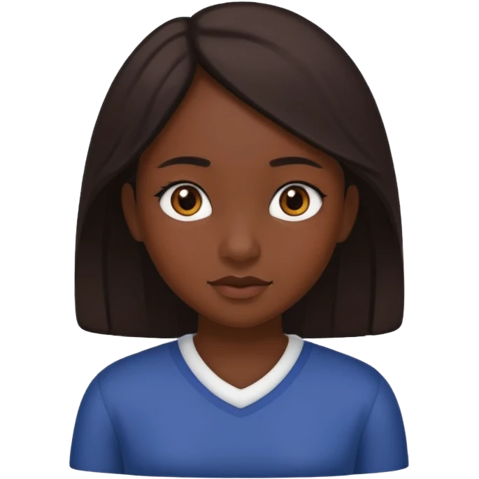 Esmer kız emoji