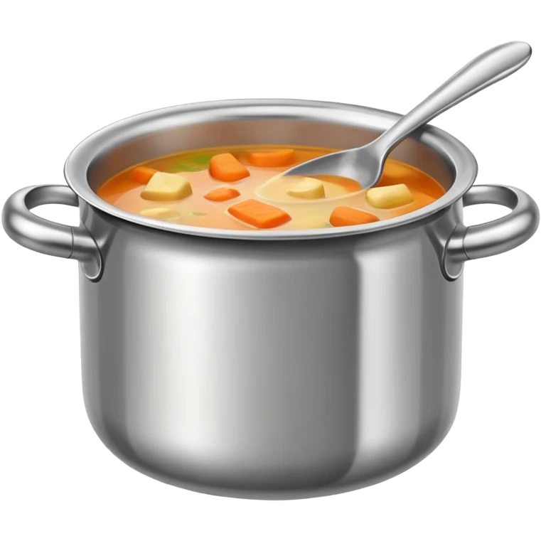 an empty kitchen soup pot emoji