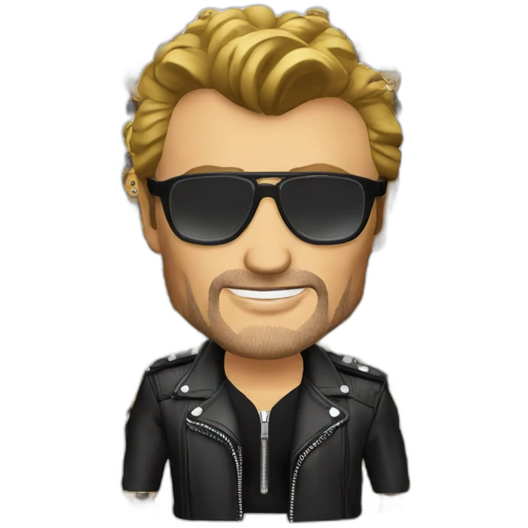 Johnny Hallyday  emoji