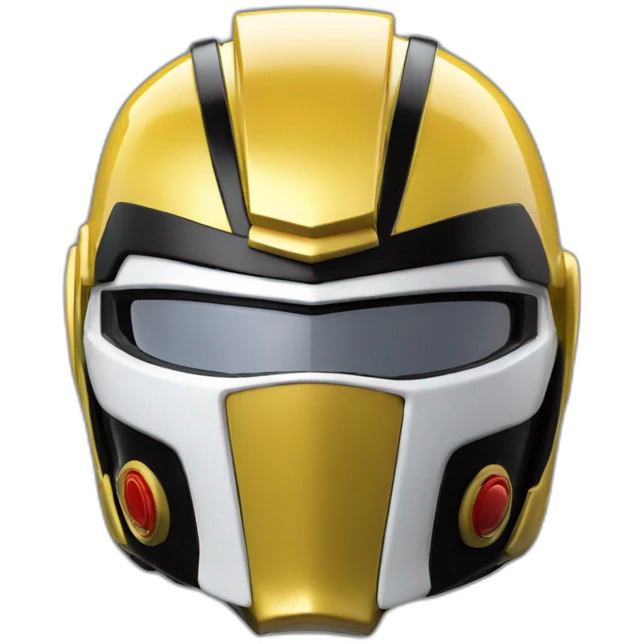 Zeo power ranger helmet black emoji