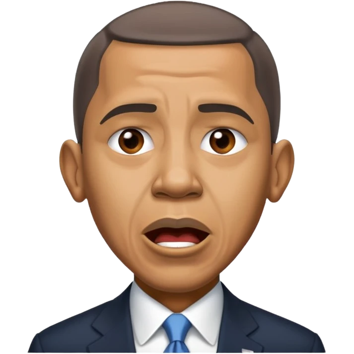 Barack obama moaning emoji