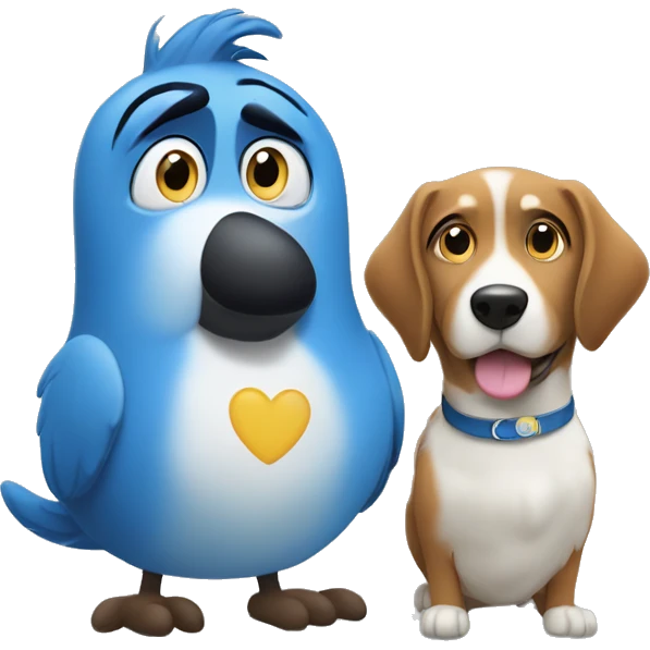Bluey and bingo emoji