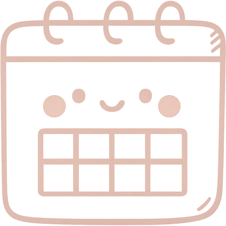 Create a soft and cute music icon in Japanese hand-drawn style with a pink theme, matching the reference style, suitable for a mobile home screen. Transparent background. emoji