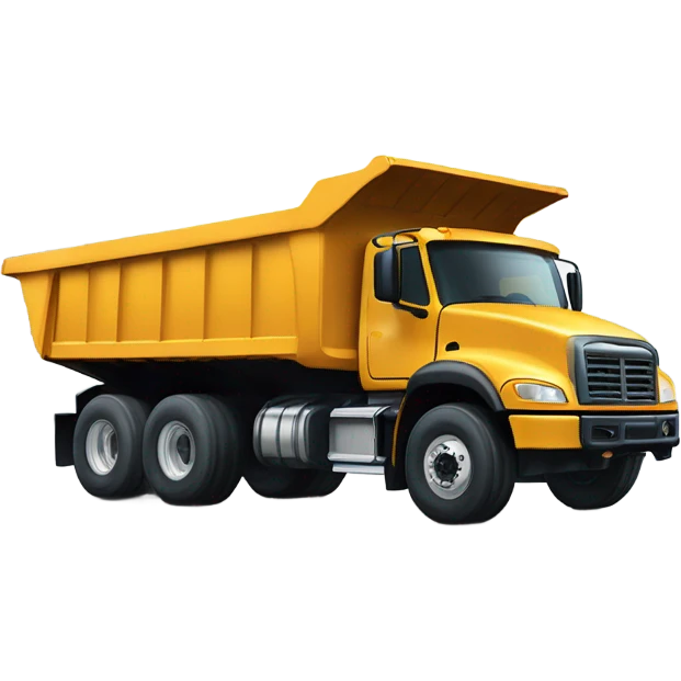 Dump truck  emoji