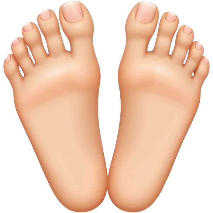 toes wide spread emoji