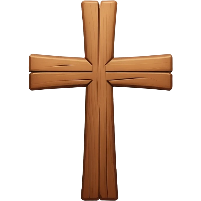 simple cross, Christian symbol emoji