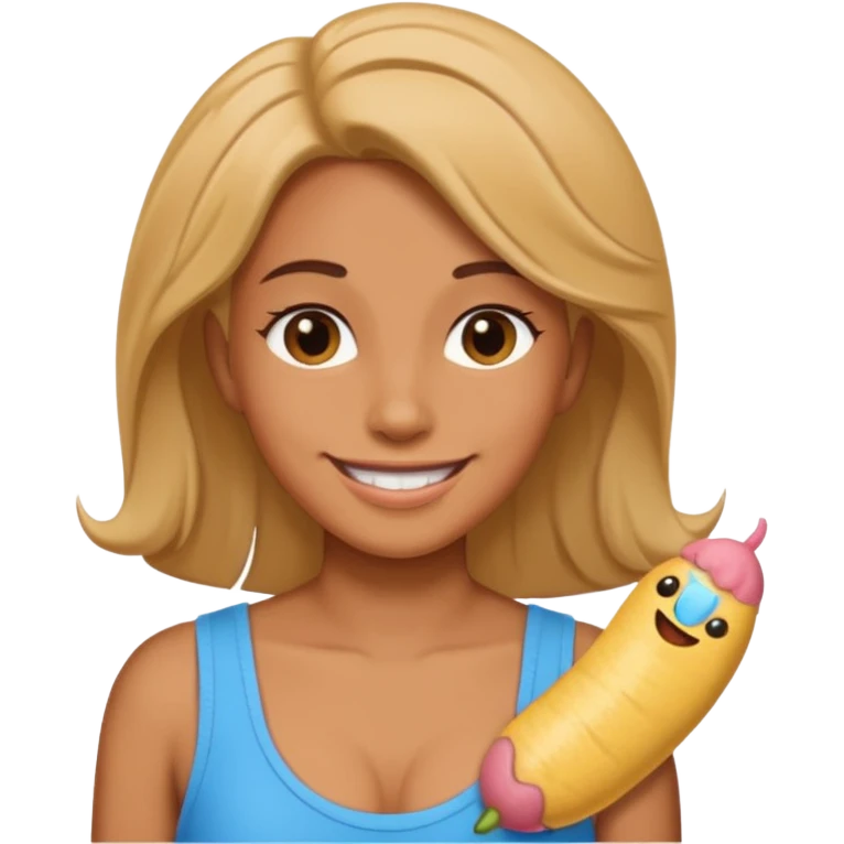 Nude Frontal Body Of An Transwoman.With A Dick, Along With An Cute Nutsack On It. emoji